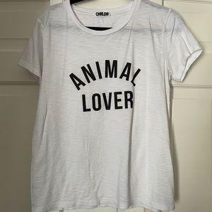 Animal Lover TShirt.